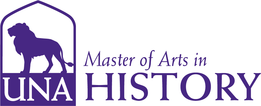 History, M.A. Masters Dept Merchandise logo in Purple